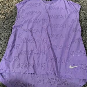 Purple Nike Air Tank